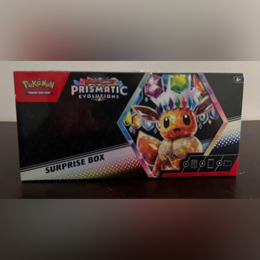 Pokémon Prismatic Surprised Box Brand New Sealed $65 Or Best Offer